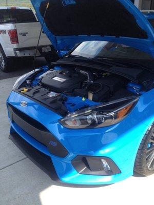 Under the hood 2016 Focus RS