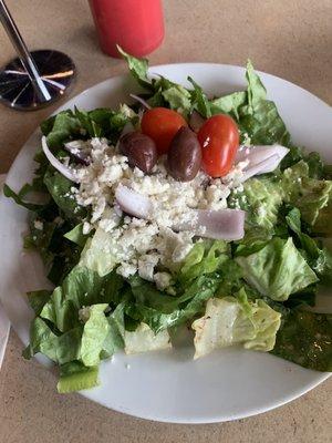 Side Side Greek Salad