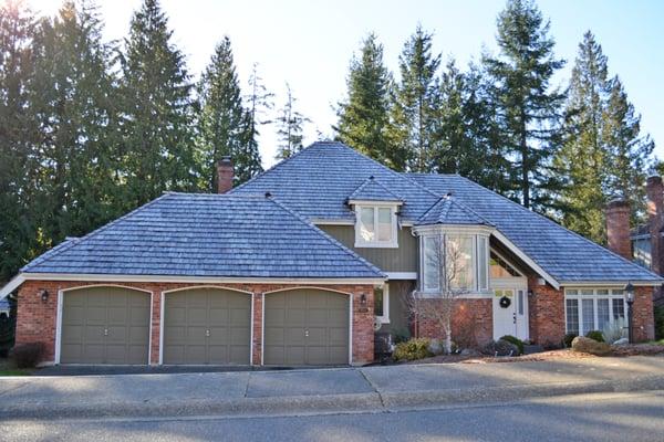 Recent Shake re- roof Sammamish