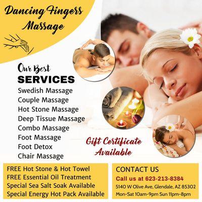 Dancing Fingers Massage