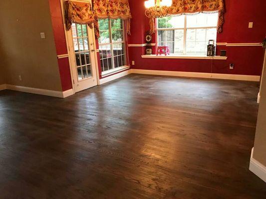 Hardwood floor