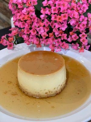 Flan Vanilla and coconut flavor