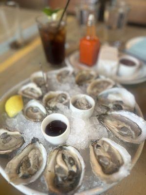 Half Shell Oysters