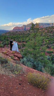 Romantic film session in Sedona AZ