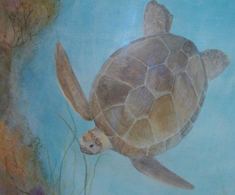 Sea Turtle, Mural