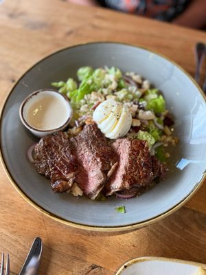 Cobb Salad with steak.