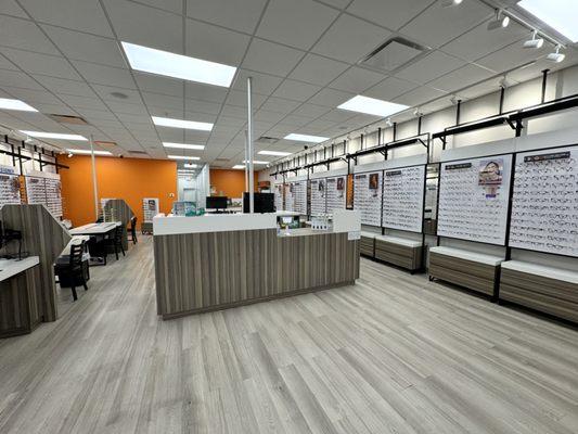 Store Interior at Stanton Optical Store Grand Forks ND 58201