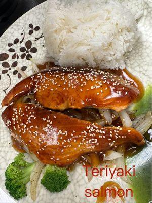 Teriyaki salmon