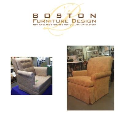 Boston Furniture Design; New Englands Source for Quality Upholstery.