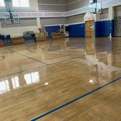 Gymnasium finishing