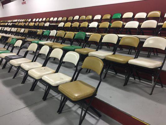 Are these seats REALLY from the old Met Center, once home to the Minnesota North Stars?