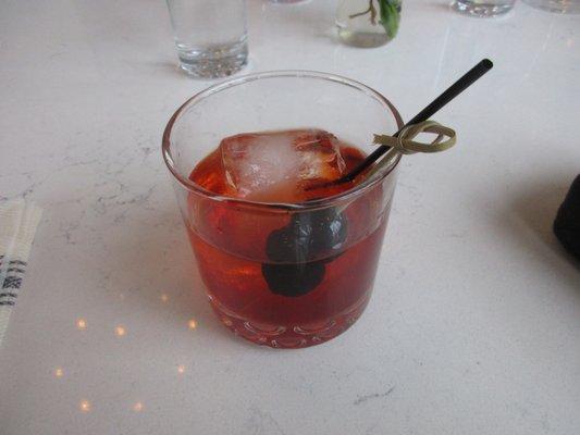 Cocktail: Humbert's Chemistry - Three Chord's Bourbon, Amaro, Brown Sugar & Smoked.