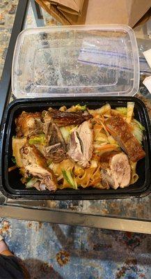 H. Pan Fried Roast Duck Noodle