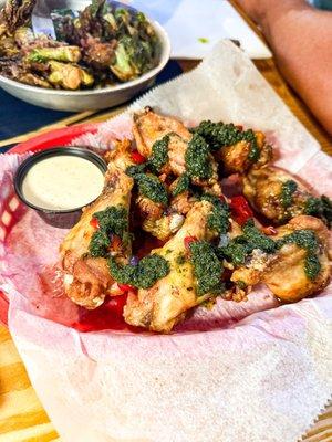 Chimichurri wings