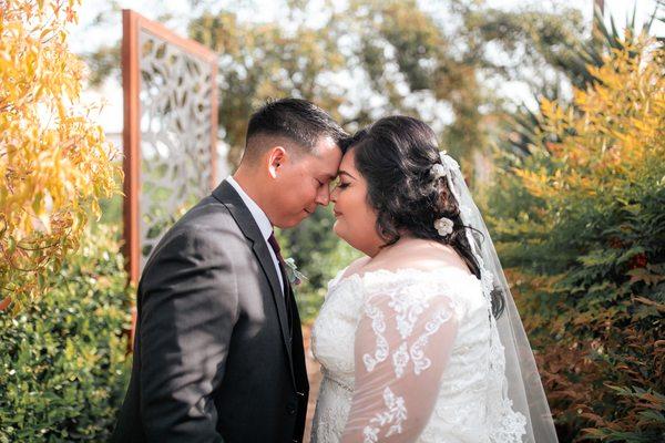 Newlywed Photos at The Hidden Garden, Bakersfield CA | By ICR Photography