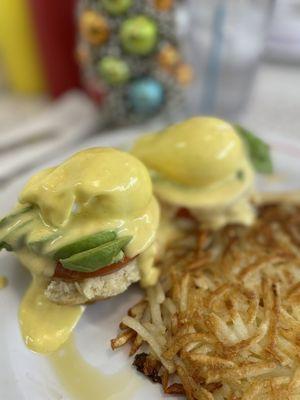 Avocado Egg Benedict - OMG!!!! Delicious and the egg was perfection.