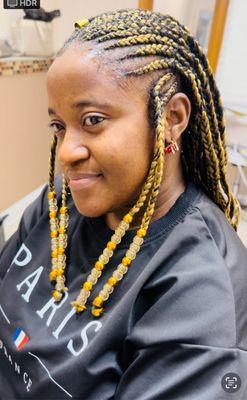 Fulani braids #byshalombeautybraid