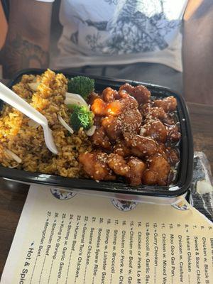 Sesame  chicken