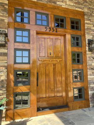 Exterior door