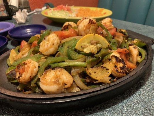 Shrimp Fajitas