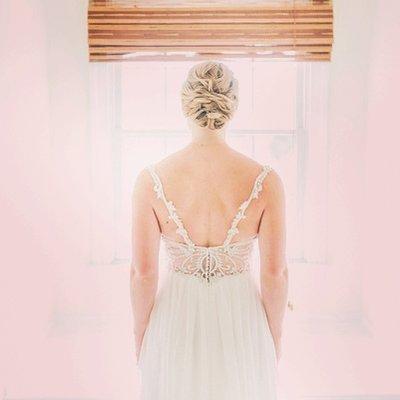 Bridal hair styling