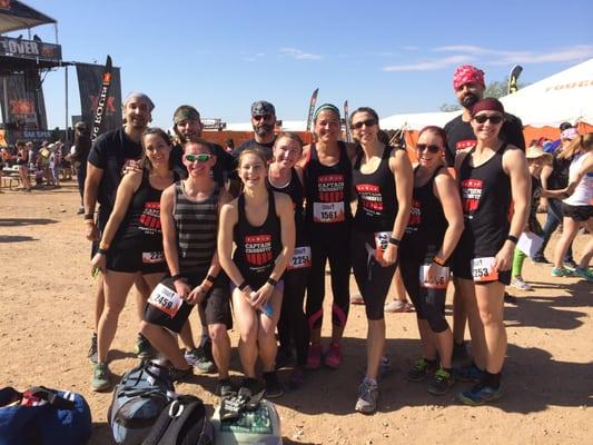 Captain Crossfit Tough Mudder team