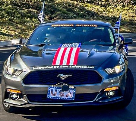 Community parade for Fourth of July!