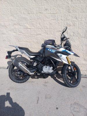 BMW 310 RS. Supermoto/Adventure bike. The only Reliable BMW there is in my opinion.