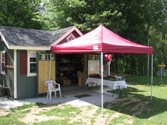 Brewster Ridge DGC Pro Shop, your one-stop shop for all of your disc golf needs!