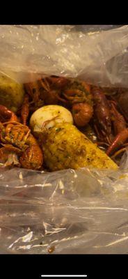 Crawfish by the pound