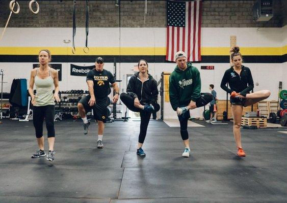 CrossFit warm up