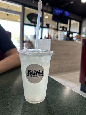 The limeade we got next door. So good on a hot day