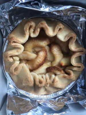 6-inch apple pie