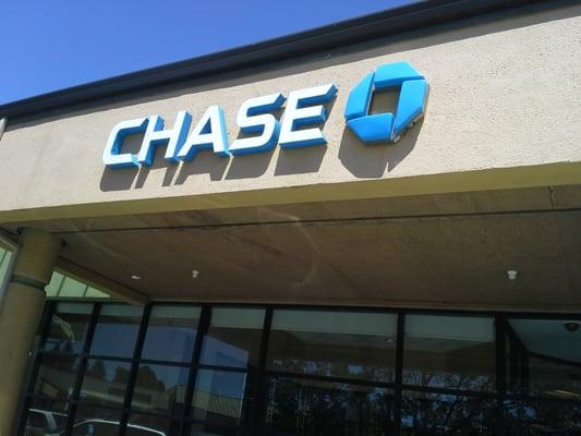 Chase Store Front, Green House Market Place Shopping Center, San Leandro, CA.