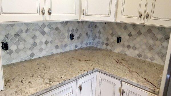 Kitchen backsplash