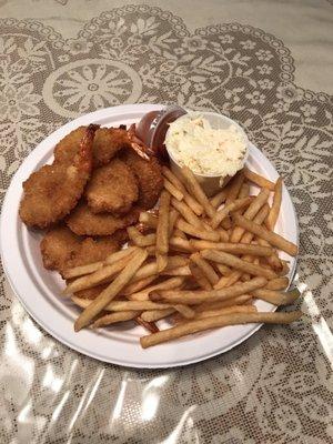 Fried Shrimp Dinner