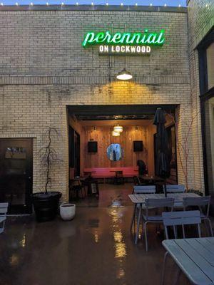 Entrance to Perennial on Lockwood, Saint Louis