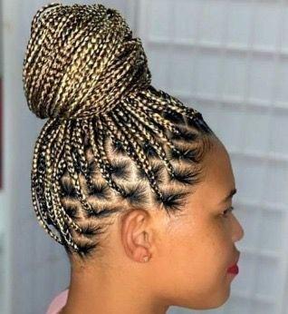 Knotless braids