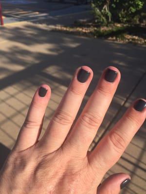 Nice gel manicure! (Shellac)