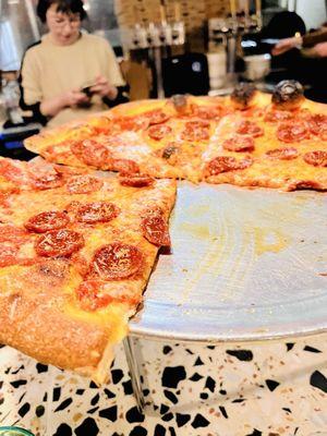 Pepperoni pizza