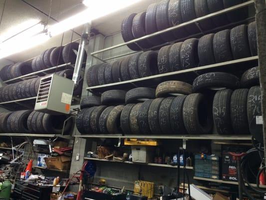 Great selection of tires as well