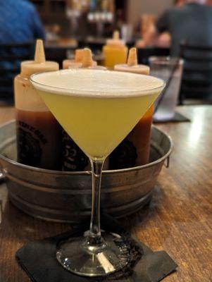 Lemon meringue martini (seasonal)