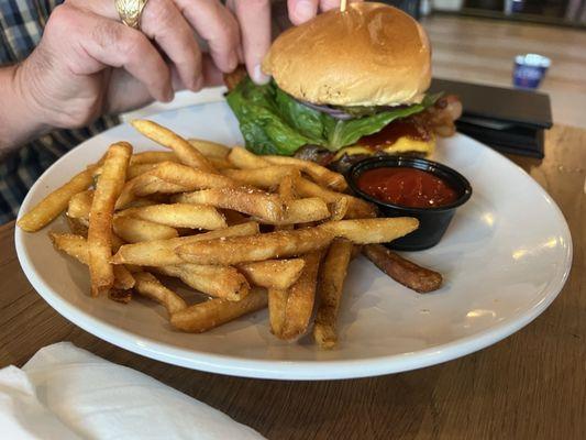 Moonshiner's Signature Burger