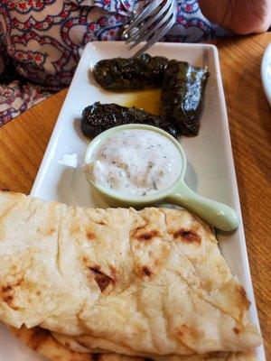 Grape leaves