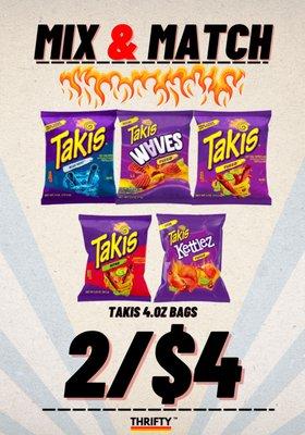 Do you have what it takes to handle the intensity of Takis® rolled tortilla chips?