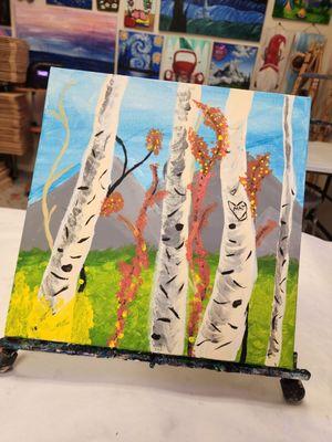 Aspen painting