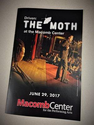 NPR’s The Moth, hosted by Dame Wilburn.  Speakers included Flint’s water activist LeeAnne Walters.