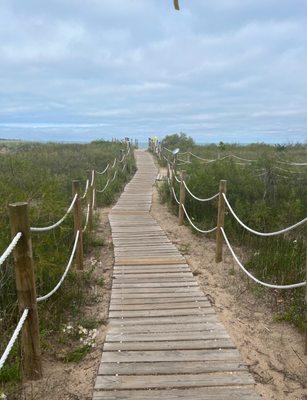 Path that leads to the beach