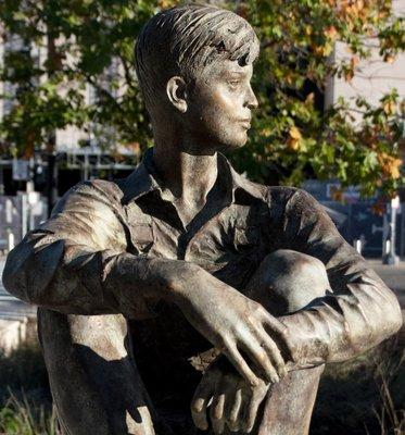 'Ike' Eisenhower as a teenager in Kansas