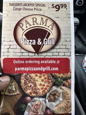 Parma Pizza & Grill